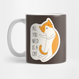 All you need is a cat Mug